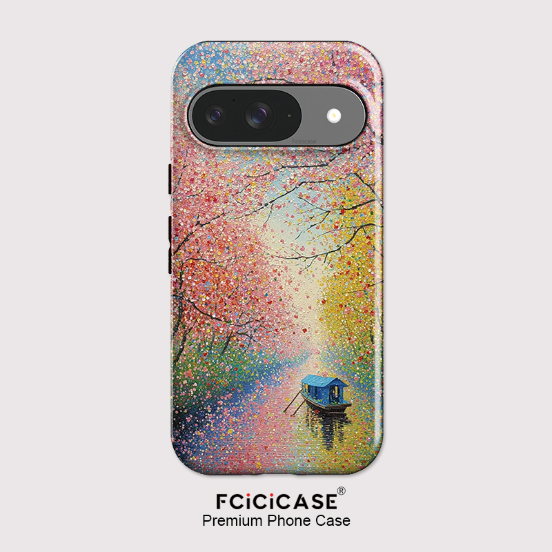 Google Pixel 8A - Чехол для телефона Fcicicase с цветным