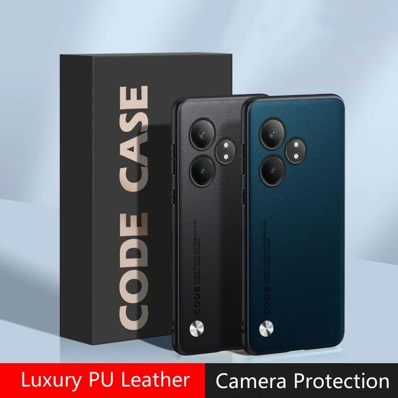 Прочный кожаный чехол для Real – обзор и цена Realme Gt 6