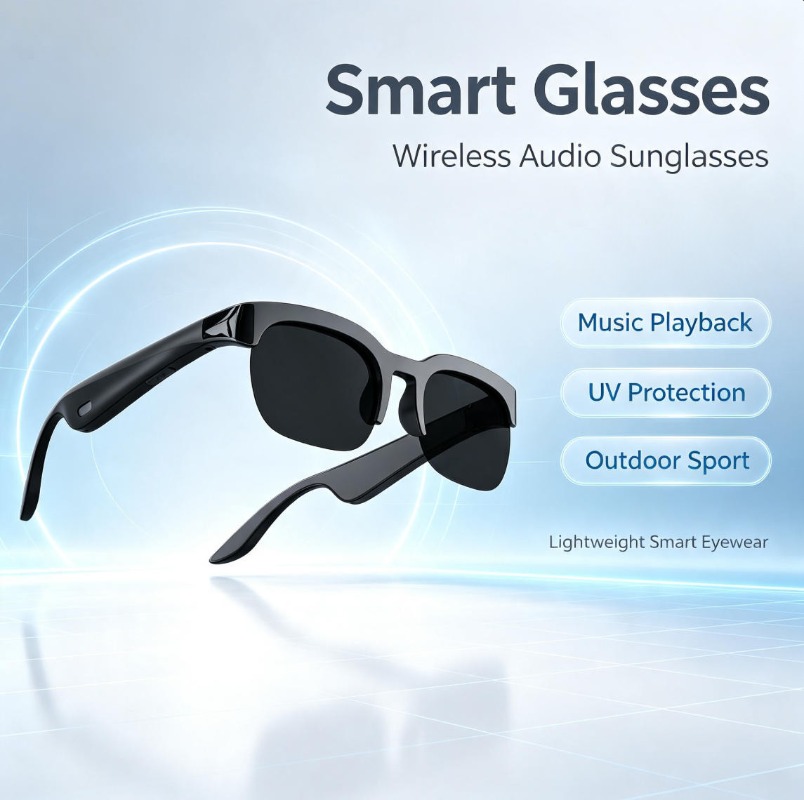 Умные аудиоочки 2026: Bluetoot – обзор и цена Smart Glasses Lens