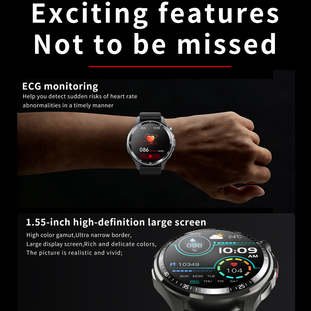 Умные часы SOS Alert с измерен – обзор и цена Fall Detection Watch