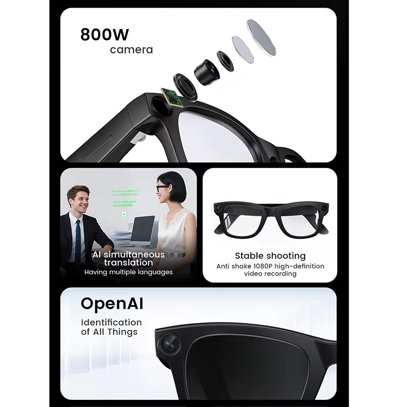 Умные очки с ИИ 2026: голосово – обзор и цена Smart Glasses Lens